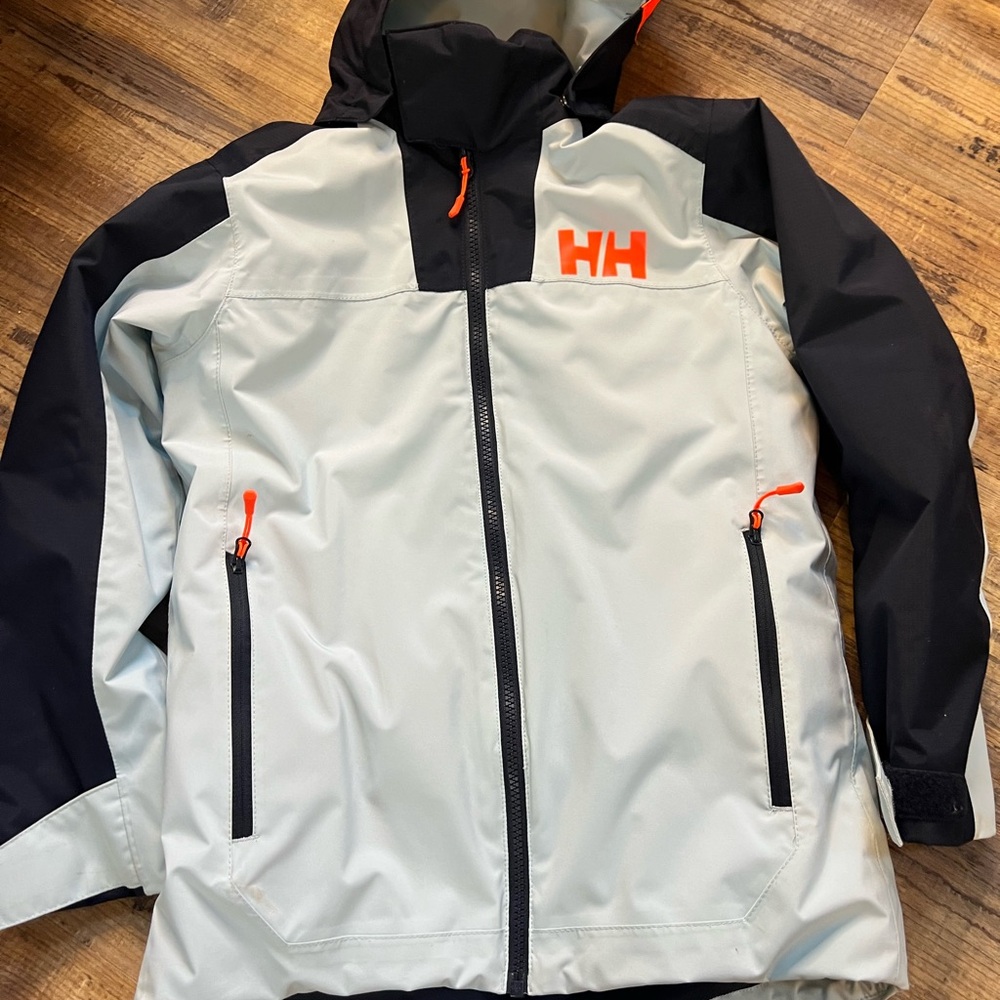 Helly Hansen Navy and light blue ski Jacket size 140/10